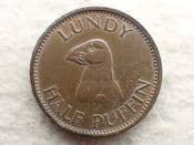 Lundy Island, Half Puffin 1929, GVF, CS12936