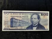 Mexico, 50 Pesos 1981 (Series LT), UNC, BKN1265