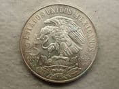Mexico, Silver (.720), 25 Pesos 1968 Mo (Olympic Games), Patchy AUNC, CS13843