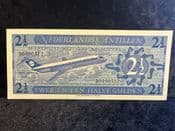 Netherlands Antilles, 2-1/2 Gulden 1970, EF, BKN2521