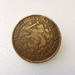 Netherlands, One Cent 1922, VF, CS402