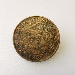 Netherlands, One Cent 1926, VF, CS374