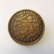 Netherlands, One Cent 1929, VF, CS427