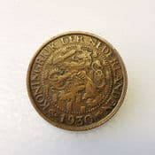 Netherlands, One Cent 1930, VF, CS380