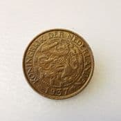 Netherlands, One Cent 1937, VF, CS378