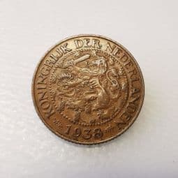 Netherlands, One Cent 1938, VF, CS415