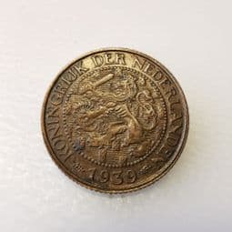 Netherlands, One Cent 1939, VF, CS423