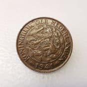 Netherlands, One Cent 1941, VF, CS413