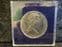 New Zealand, One Dollar 1969 (Cook's Voyage), in Tatty Case, OS629