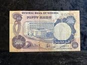Nigeria, 50 Kobo (1973-78), VG, BKN2345