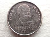 Nigeria, One Naira 1991, VF, CS13303