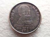 Nigeria, One Naira 1991, VF, CS13325