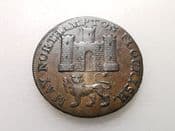 Northampton, George Robson Halfpenny Token 1794, AVF, CS4951