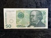 Norway, 50 Kroner 1998, VF, BKN2348