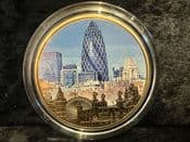 Numisproof, 2013 Gold Plated Medal (The Gherkin), With COA, OS860