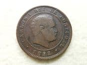 Portugal, 10 Reis 1892, F, CS10646