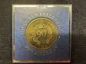 QEII 90th Birthday, 2016 Souvenir Medal, in Tatty Case, OS2103