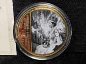 QEII Diamond Jubilee, 2012 Gold Plated Medal, With COA, OS1520