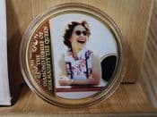 QEII Diamond Jubilee, HMY Britannia, 2012 Gold Plated Medal, With COA, OS355