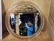 QEII Diamond Jubilee, Silver Wedding, 2012 Gold Plated Medal, With COA, OS368