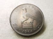 Rhodesia, 2 Shillings/20 Cents 1964, EF, CS9104