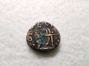 Roman, Barbarous AE Radiate (C, 270-290 AD), Gallic or British, Crude Altar, Fair, CS9602
