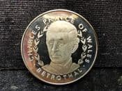 Royal Wedding, 1981 Silver Plated Medal, No COA, OS1444