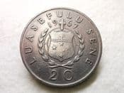 Samoa, 20 Sene 1967, VF, CS9611