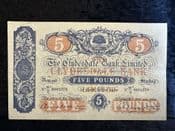 Scotland, Clydesdale Bank Limited, £5, 1938, GF, BKN2625