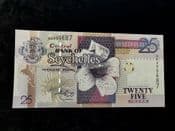 Seychelles, 25 Rupees (1998-2008), UNC, BKN1391
