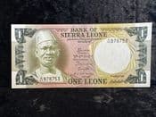 Sierra Leone, One Leone 1984, EF, BKN1820