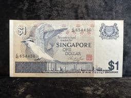 Singapore, One Dollar (1976), VF, BKN1923