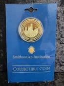 Smithsonian Institution, Gold Plated Castle Building Medal, OS718