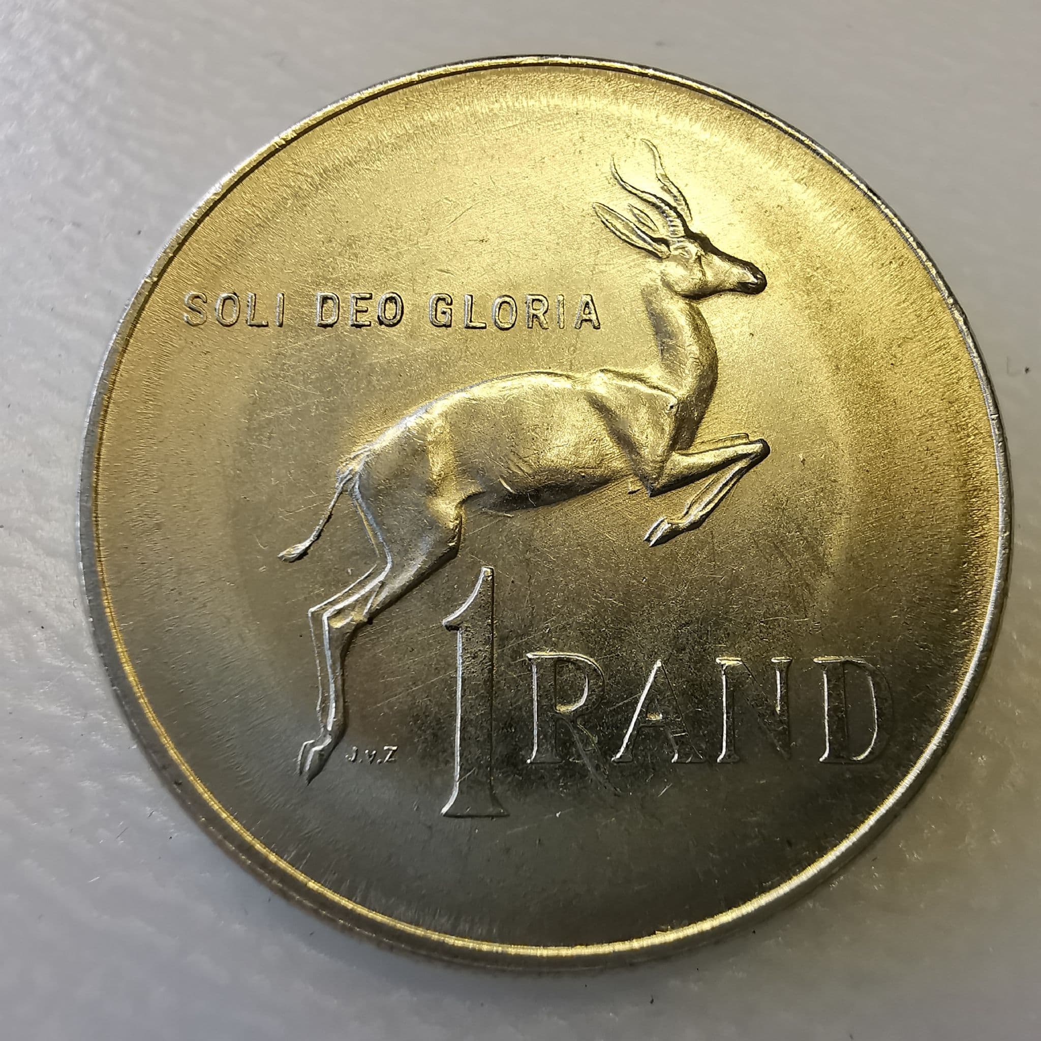 1977 One Rand Coin Value , One Rand 1987, Coin from South Africa – KQWEX