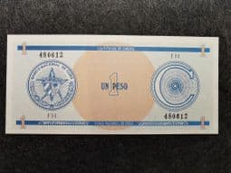 South America, Foreign Exchange Certificate C, One Peso (1985), EF, BKN1211