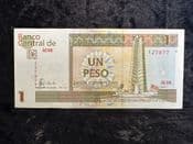 South America, One Peso Convertible 2007, VF, BKN2022