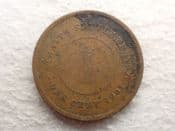 Straits Settlements, One Cent 1901, Poor, CS12968