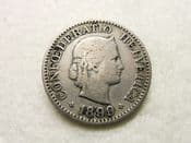 Switzerland, 10 Rappen 1899 B (Scarcer Year), F, CS9162