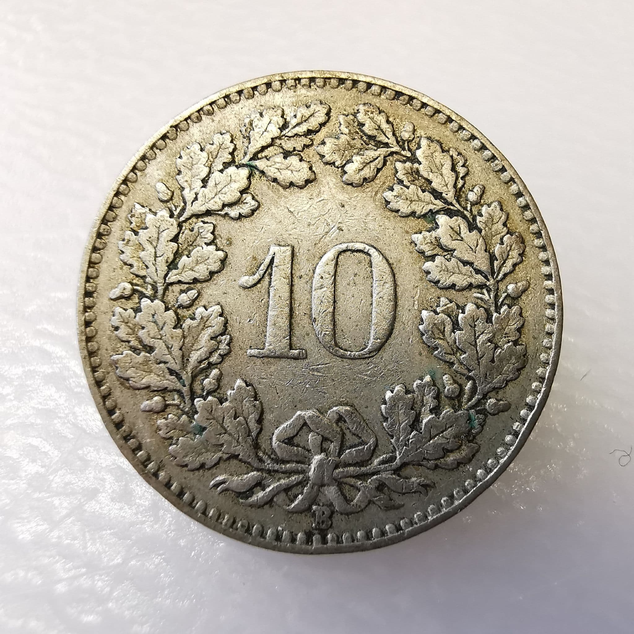 Switzerland 10 Rappen 1930 B VF CS669