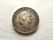 Switzerland, 5 Rappen 1919 B, F, CS9722