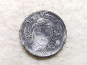 Switzerland, One Rappen 1946 B, Corroded F, CS12119