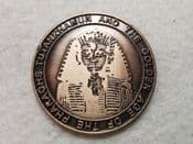 The O2, Golden Age of the Pharaohs Souvenir Medal, EF, CS11011