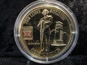 Tristan Da Cunha, 2010 Crown (The Lone Soldier), UNC, OS931