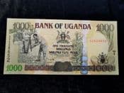 Uganda, 1000 Shillings 2009, UNC, BKN1438