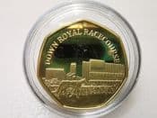 UK Sporting Venues, Down Royal Racecourse, 2019 Gold Plated Medal, OS219