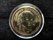 USA, Presidential Dollar 2007 D (James Madison), UNC, OS1142