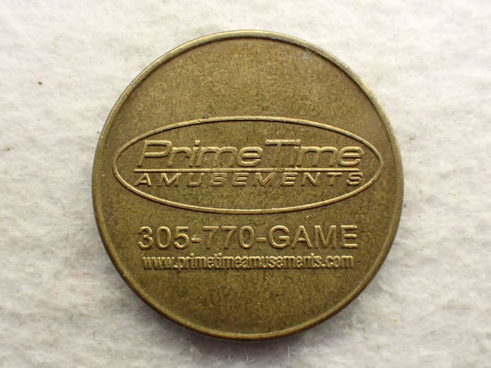 USA Prime-Time Amusements Arcade Token VF CS12755