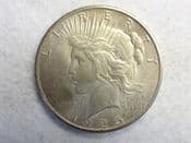 USA, Silver (.900), Peace Dollar 1925, AEF, CS13499