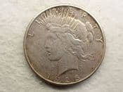USA, Silver (.900), Peace Dollar 1925 S, F, CS13828