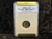 USA, Silver (.900), Proof 10 Cents 1996 S, Graded SGS PR70CAM, OS888